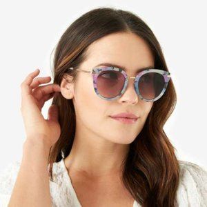 New Summer and Rose Amelia Multicolor Sunglasses